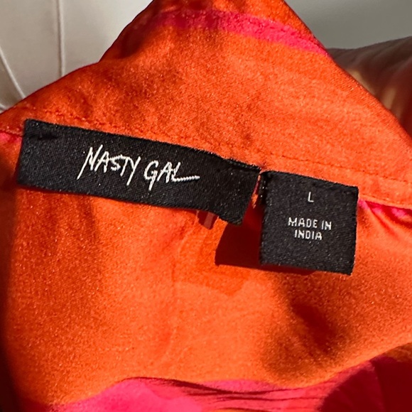 Nasty Gal Bold Orange and Pink sleepwear - Picture 2 of 3